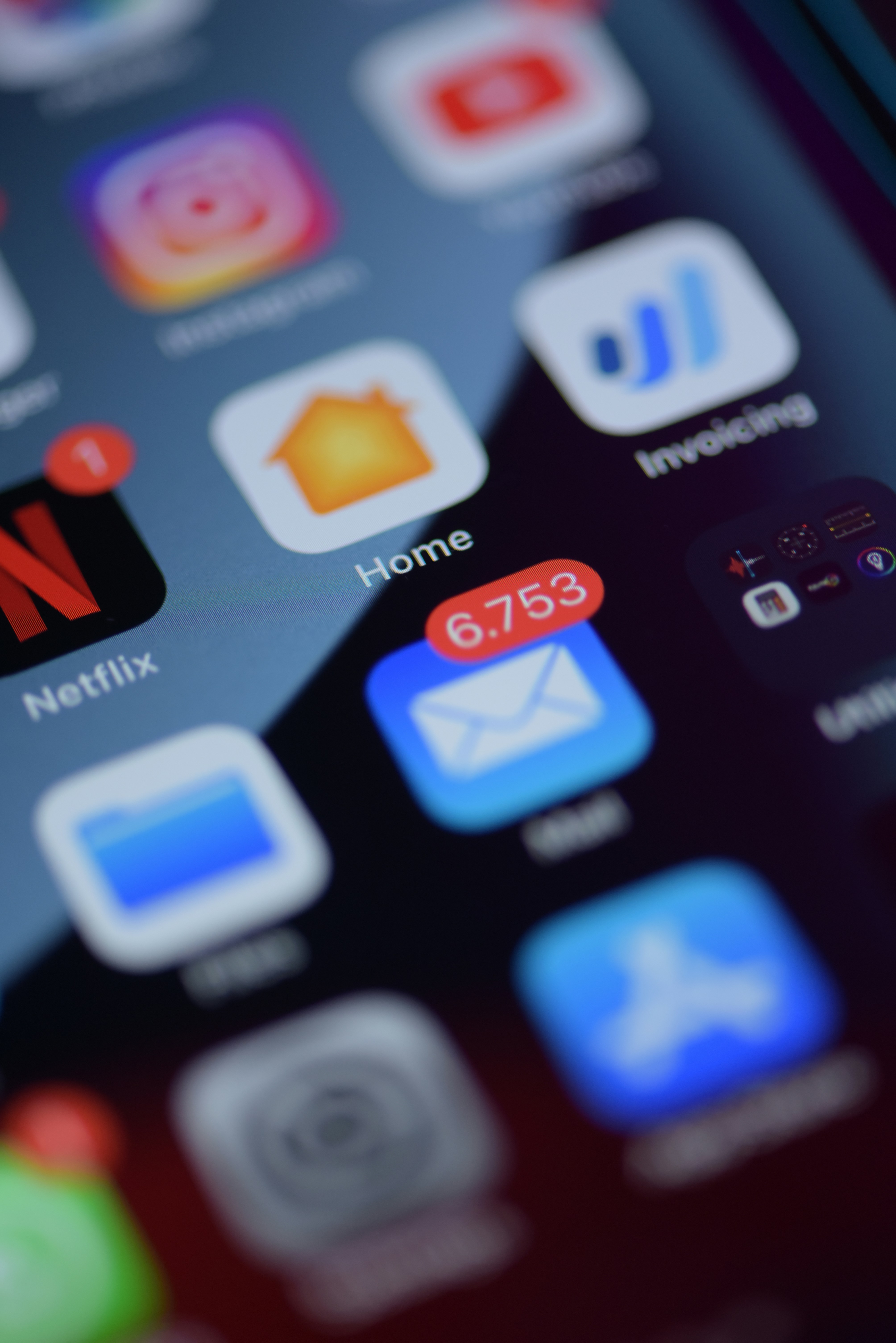 Person working productively at a MacBook laptop