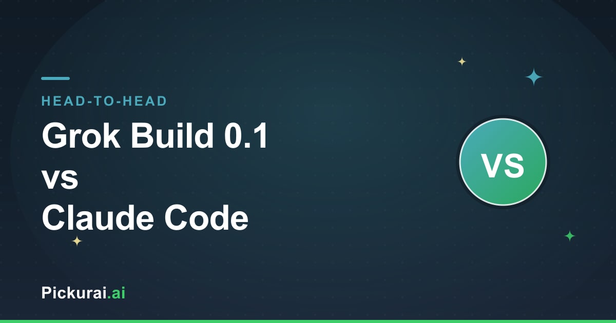Grok Build 0.1 vs Claude Code — coding agent comparison